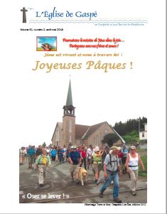 Infolettre du diocèse de Gaspé
